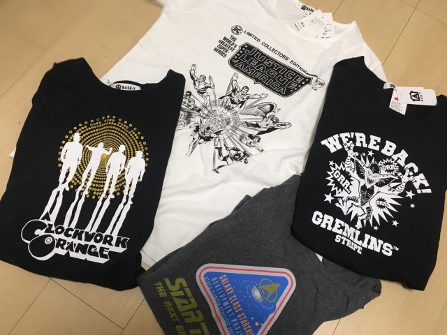 イオン「映画＆DCコミックTシャツ」が激アツすぎィ！ GWはユニクロ行ってる場合じゃねえ / キューブリック作品にスタトレ！ 名作Tが2枚以上で1枚750円の異常事態