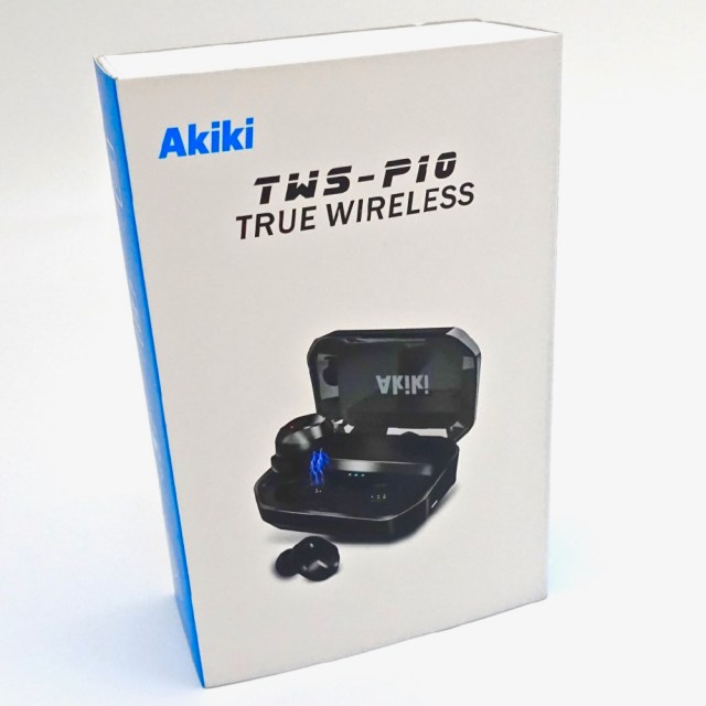 Amazon1位のメチャ高評価な完全ワイヤレスイヤホン『AKIKI TWS-P10』を使ってみた