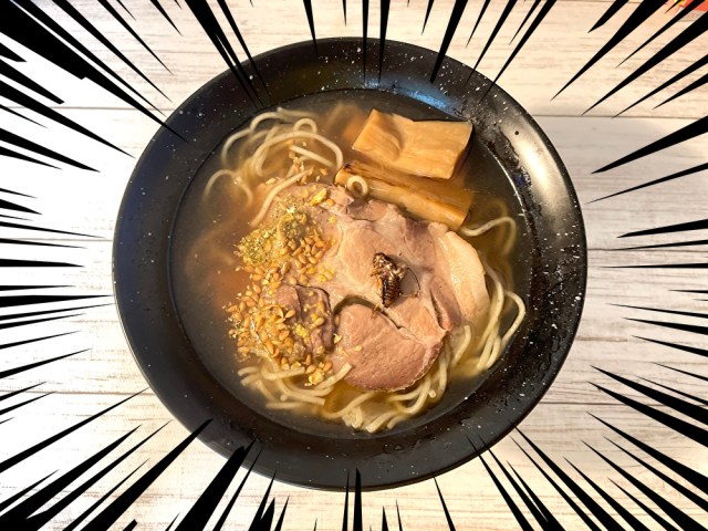 【驚愕】コオロギが約100匹分入った『おうちでコオロギラーメン』を食べてみたら予想を裏切る結果だった