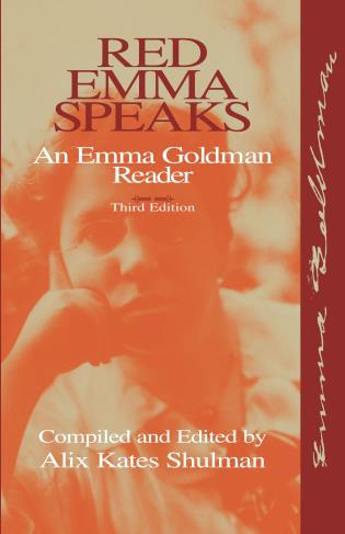 Cover image for the book Red Emma Speaks: An Emma Goldman Reader