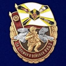 Знак За службу в войсках РХБ защиты  фото