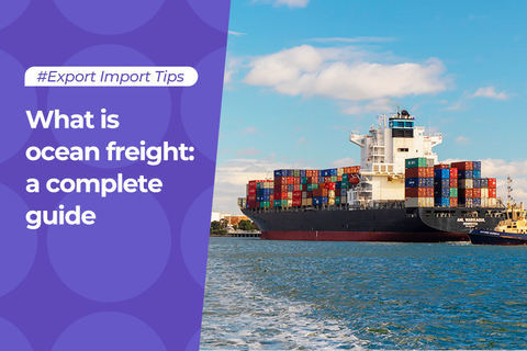 What is ocean freight: a complete guide