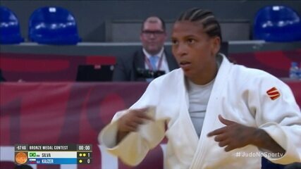 Rafaela Silva conquista o bronze no Grand Slam de judô de Tbilisi