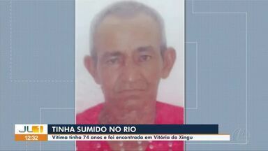 Idoso é encontrado morto após desaparecer em rio - Afogamento ocorreu em Vitória do Xingu