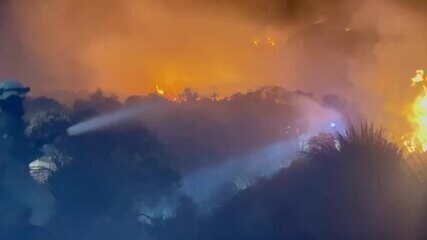 Incêndio atinge 150 hectares do Parque Nacional do Itatiaia, no Sul do Rio
