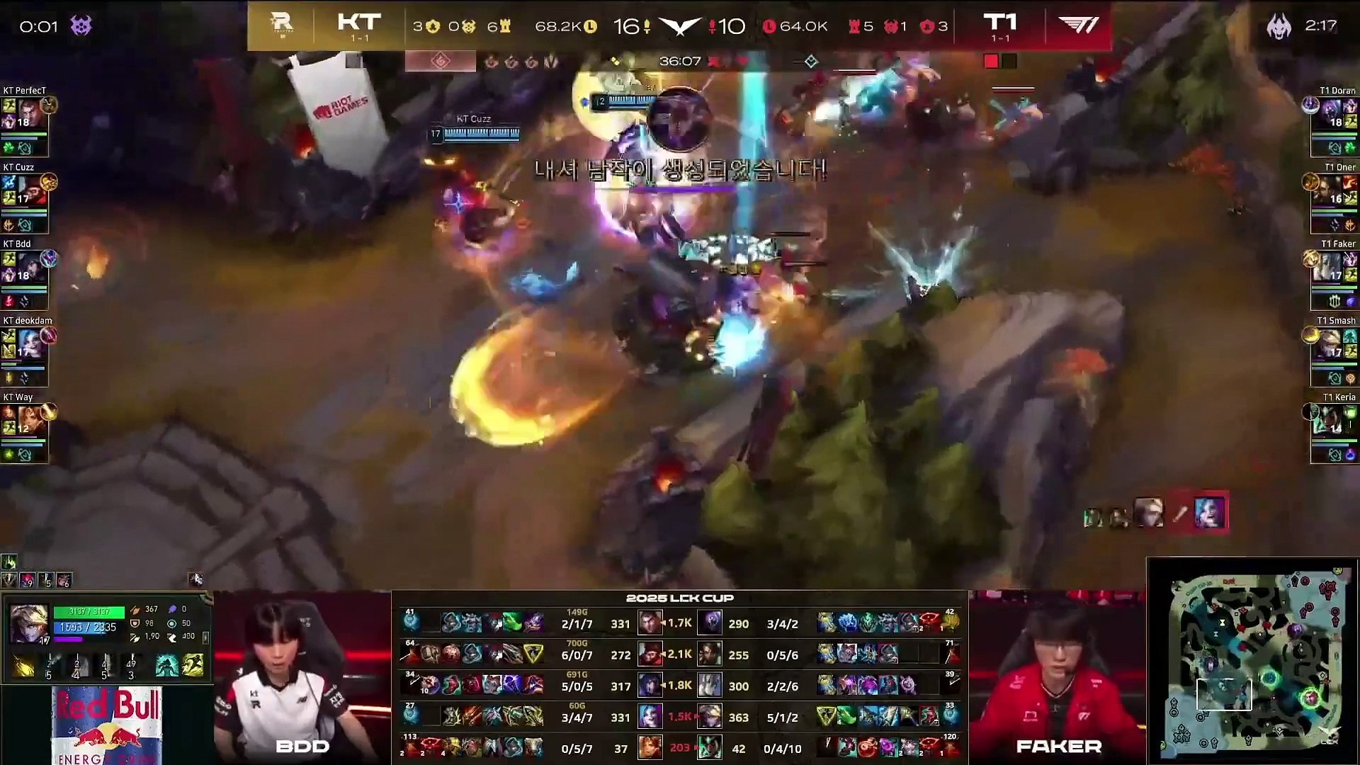 T1 se llev la serie ante KT Rolster con un gran debut de Smash