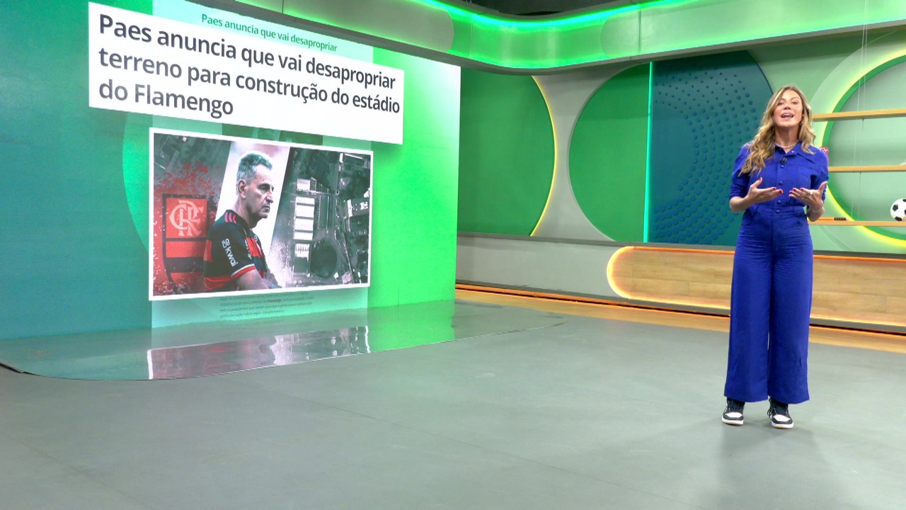 Eduardo Paes anuncia desapropriação de terreno para construção de estádio do Flamengo
