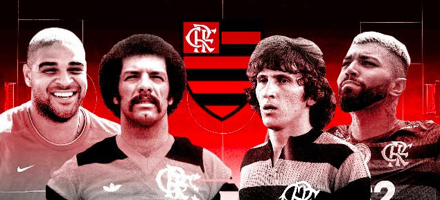 Os maiores ídolos da história do Flamengo