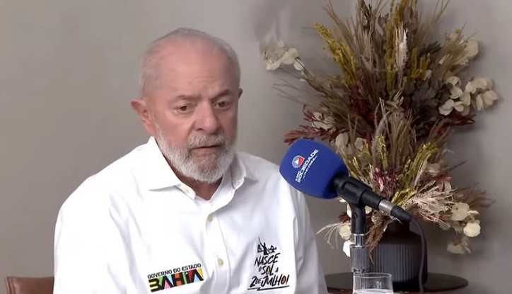Lula durante entrevista à Rádio Solidariedade, da Bahia