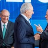 Lula e Ricardo Lewandowski: equipe do ministro elaborou proposta que amplia atribuições da PF e da PRF  - Brenno Carvalho/Ag. O Globo