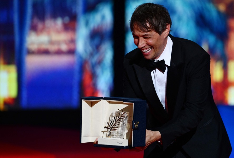O cineasta americano Sean Baker, premiado em Cannes