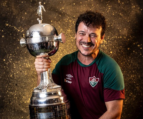 Fernando Diniz é campeão da Libertadores pelo Fluminense