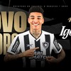 Botafogo anuncia contratação do atacante Igor Jesus - Divulgação