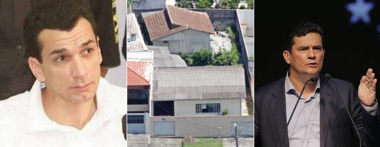 Marcola, chefe de facção paulista, casa alugada por criminosos em Curitiba e o senador Sérgio Moro: plano de organização criminosa planejava troca entre ex-juiz e líder