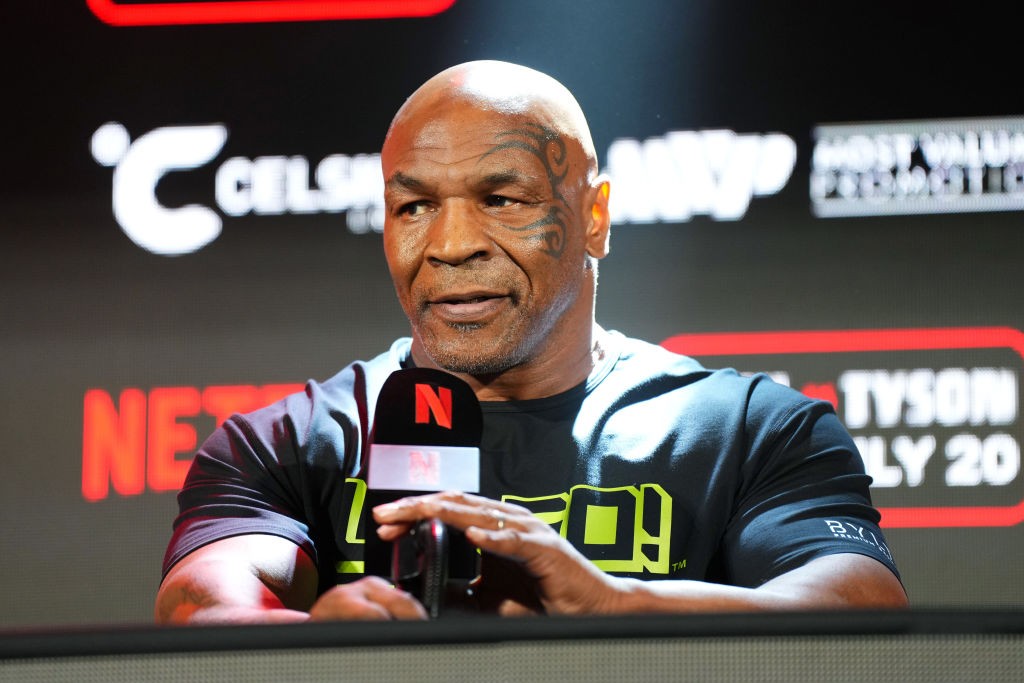 Mike Tyson enfrentou problemas com a Justiça — Foto: Getty Images