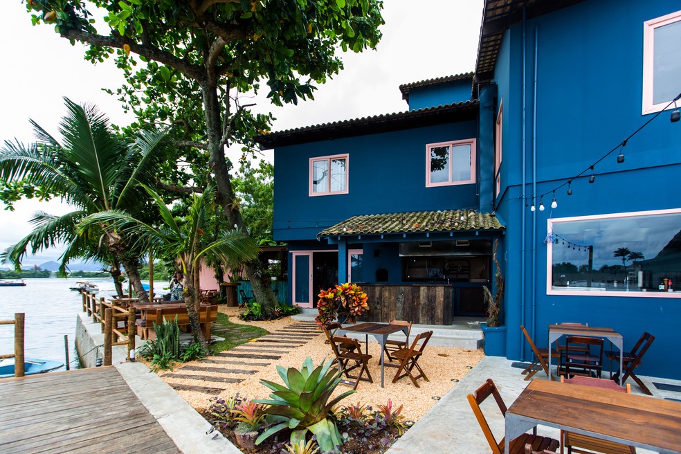 Ocyá: o primeiro restaurante, na Ilha Primeiro, no arquipélago da Gigóia, Barra — Foto: Divulgação
