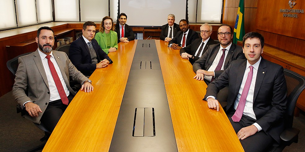Diretores do Banco Central, que integram o Comitê de Política Monetária (Copom) — Foto: Divulgação/BC