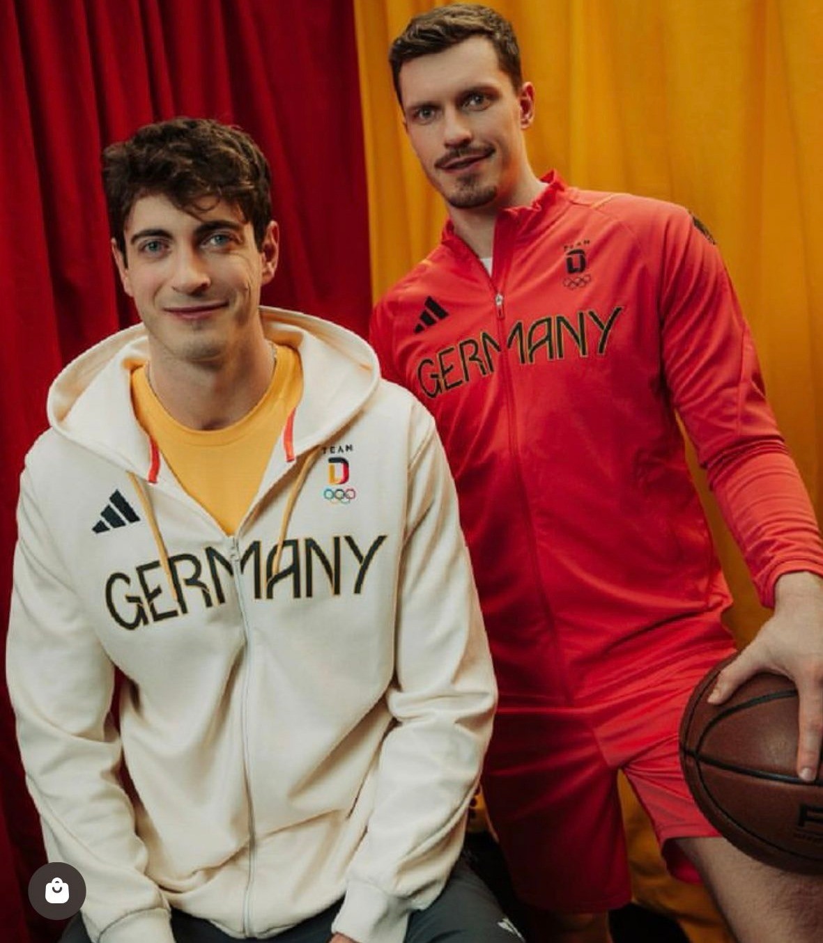 Uniforme da Alemanha nas Olimpíadas de Paris 2024 — Foto: Reprodução