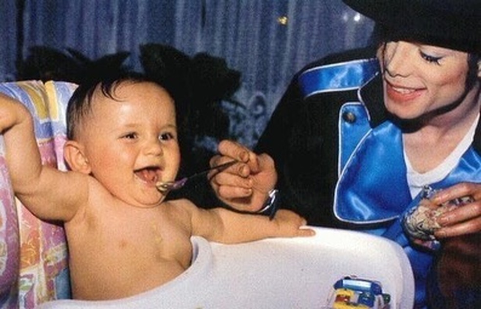 Prince Jackson e o pai, Michael Jackson — Foto: Reprodução Instagram/Prince Jackson