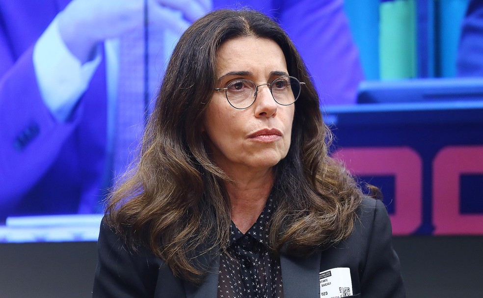 A Justiça do Rio revogou prisão da ex-diretora da Americanas Anna Ramos Saicali, ex-diretora da Americanas — Foto: ViniLoures/Agência O Globo
