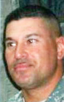 Army 1st Sgt. Bobby  Mendez 