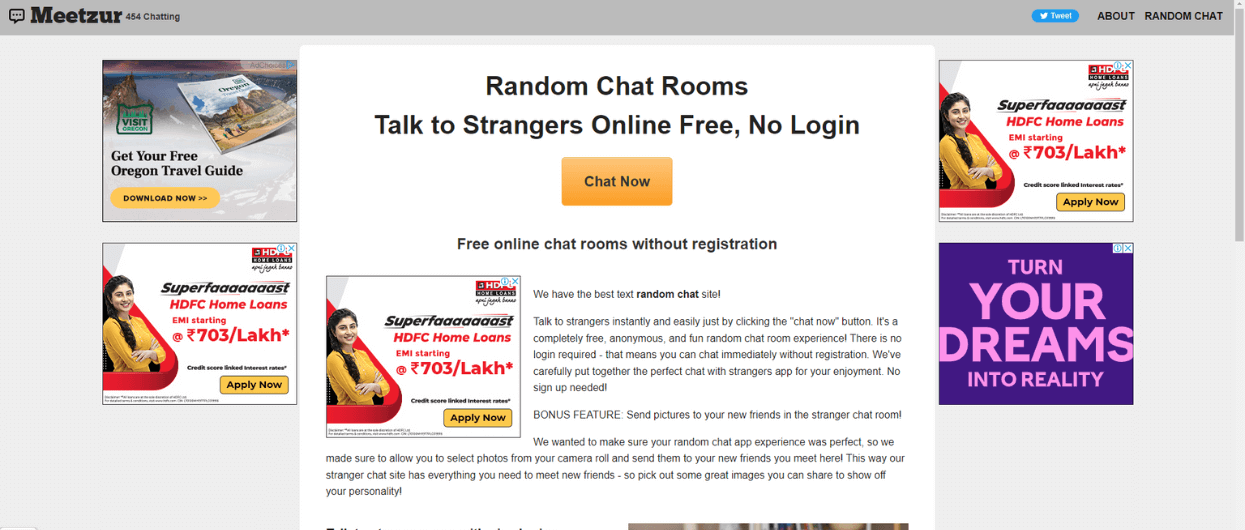 Meetzur site like Omegle