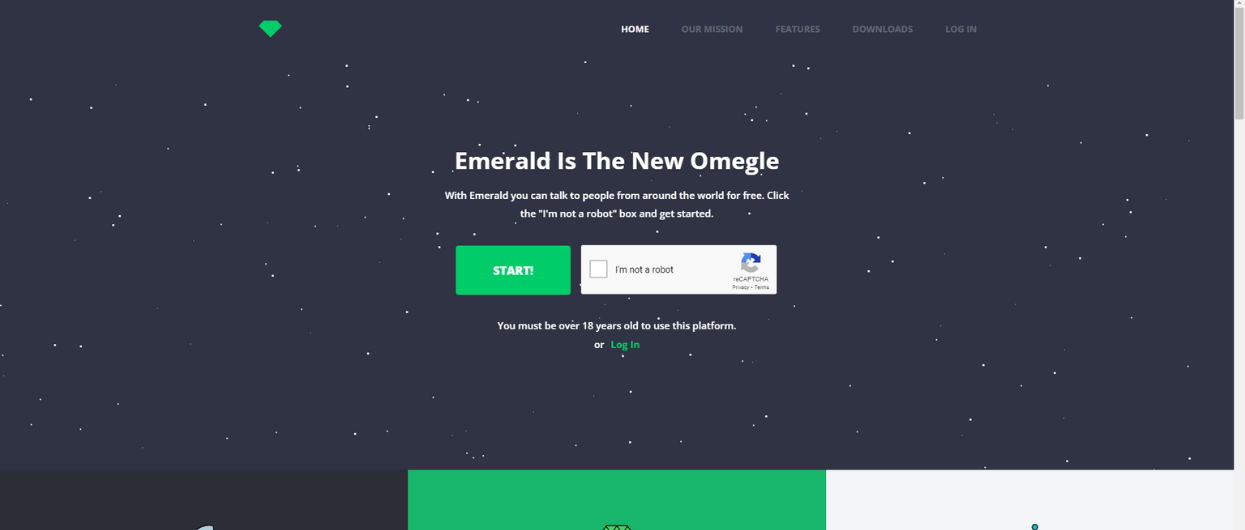 EmeraldChat Omegle alternative