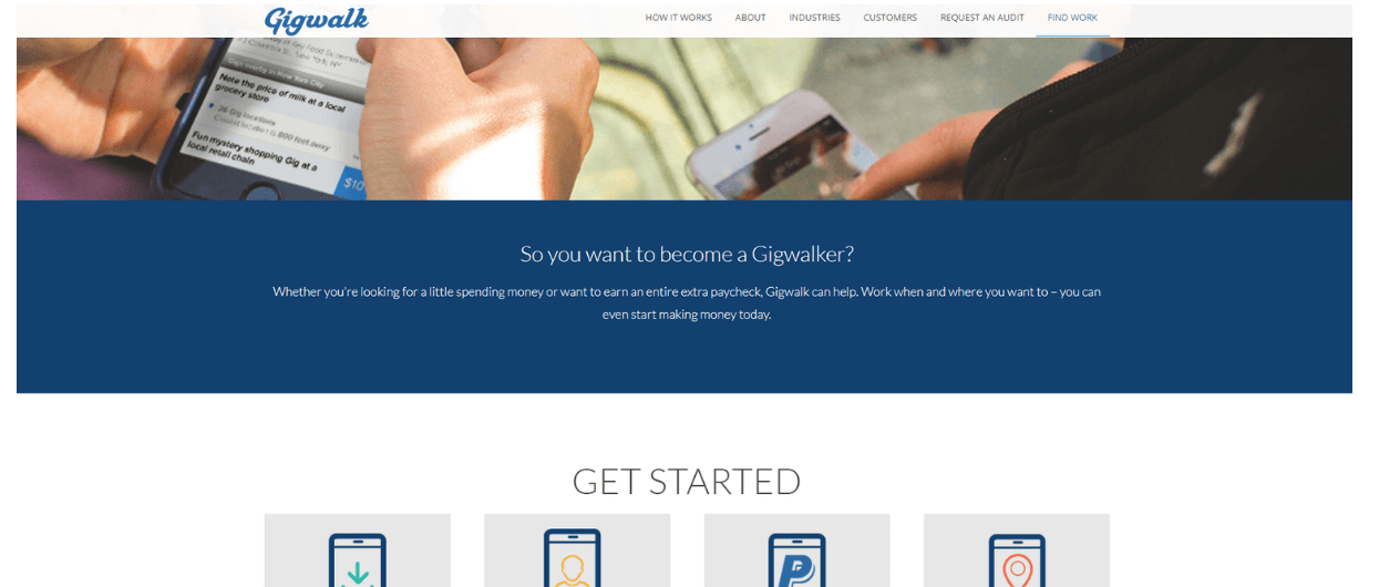 Gigwalk best money making app