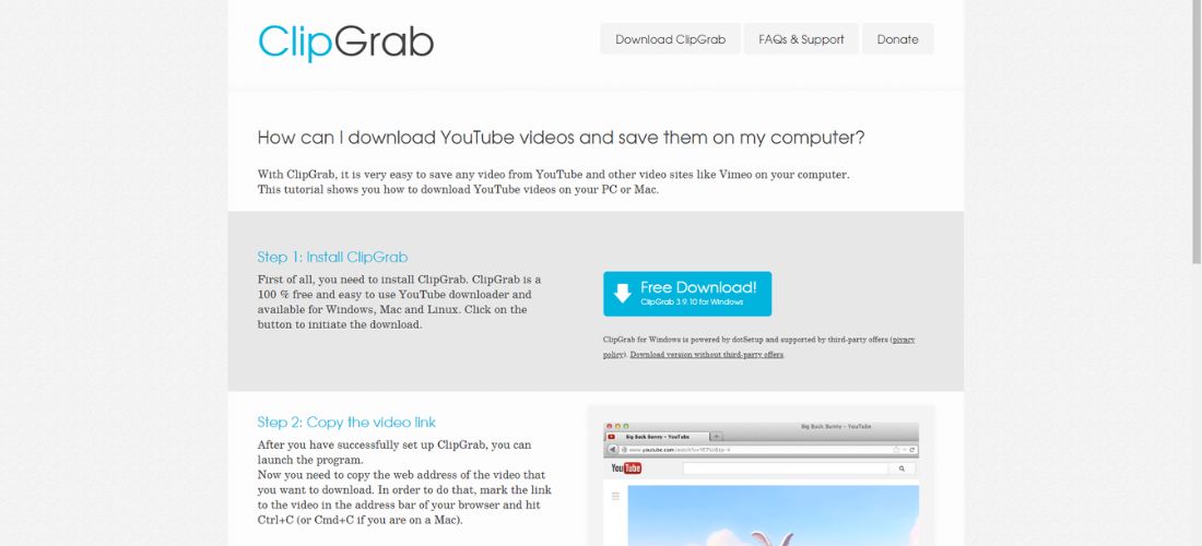 ClipGrab best youtube downloder