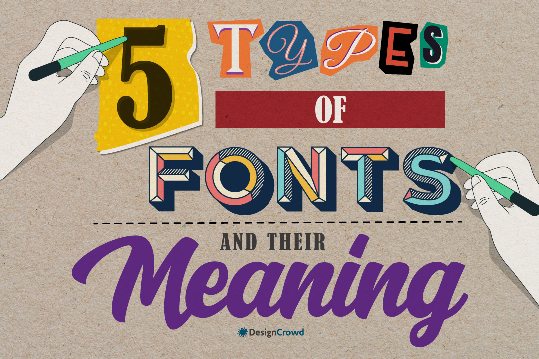 5 Types of Fonts And Their Meaning