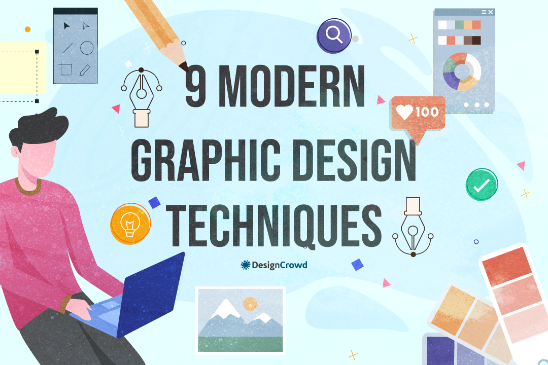 9 Modern Graphic Design Techniques