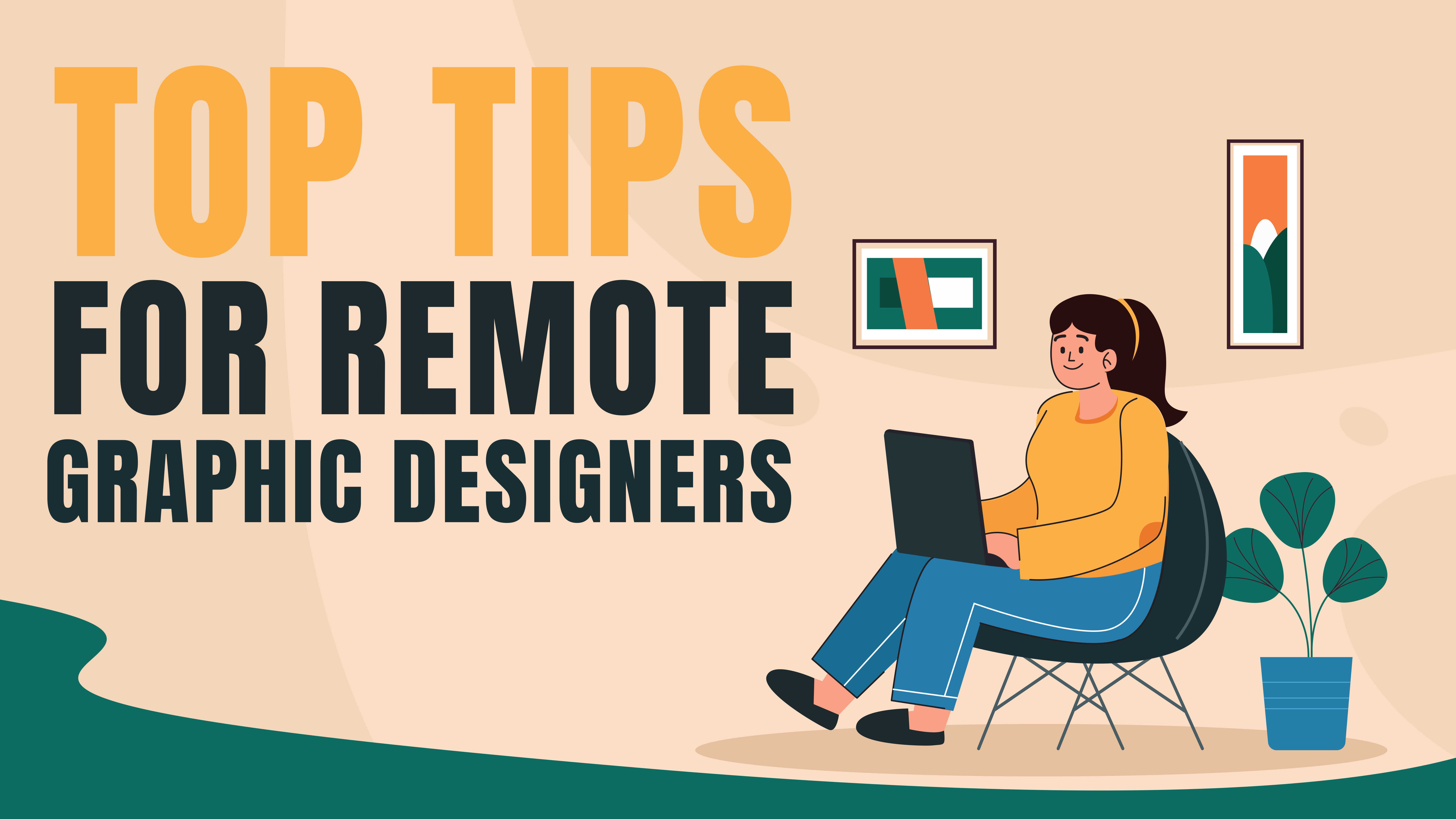 Top Tips for Working Remotely as a Graphic Designer  blog thumbnail