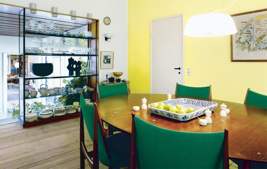 Dining room of Finn Juhl's home