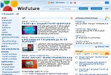 Bing-Translator: WinFuture.de auf Klingonisch