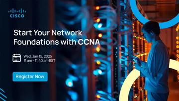 Start Your Network Foundations with CCNA