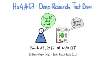 Hands-on Agile #67: Deep Research Test Drive cover photo