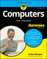 Computers for Seniors