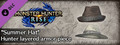 Monster Hunter Rise - &quot;Summer Hat&quot; Hunter layered armor piece