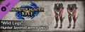 Monster Hunter Rise - &quot;Wild Legs&quot; Hunter layered armor piece