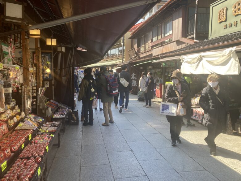 帝釈天 参道