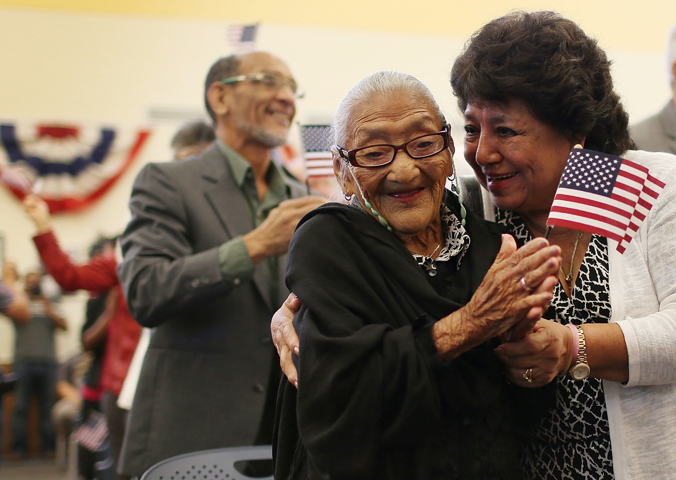 Senior becoming US citizen