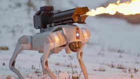 You Can Now Buy a Flamethrower-Wielding Robotic Dog for Less Than $10,000 — and It's Legal in 48 U.S. States (News Science)