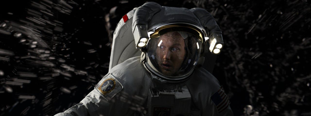 Moonfall Review: A dull disaster movie by a once-great director.