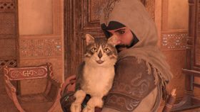 Assassin's Creed Mirage Features a Cat With an Assassin's Creed Branded Nose (News Assassin's Creed Mirage)