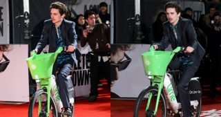 Timothée Chalamet fined for lime bike stunt at London premiere of 'A Complete Unknown'