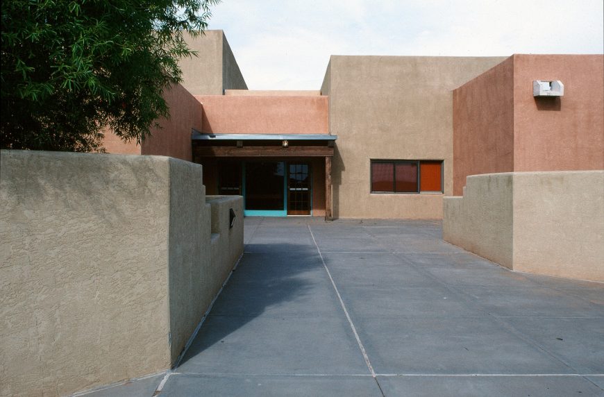 Michael Doody supervised by Robert Montoya*, The San Felipe Pueblo School, 1982, San Felipe Pueblo, New Mexico (photo: courtesy of the author)