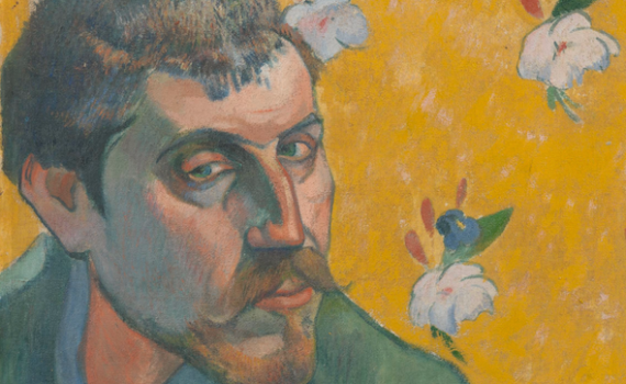 Paul Gauguin, <em>Self-Portrait with Portrait of Émile Bernard (Les misérables)</em>