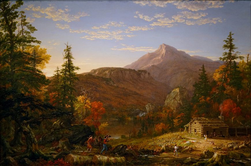 Thomas Cole, The Hunter’s Return, 1845, oil on canvas (Amon Carter Museum of American Art)