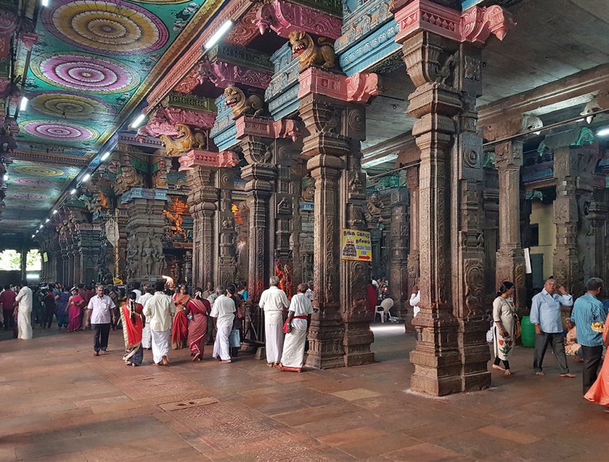 Meenakshi Temple, Madurai, India (photo: Richard Mortel, CC BY 2.0)