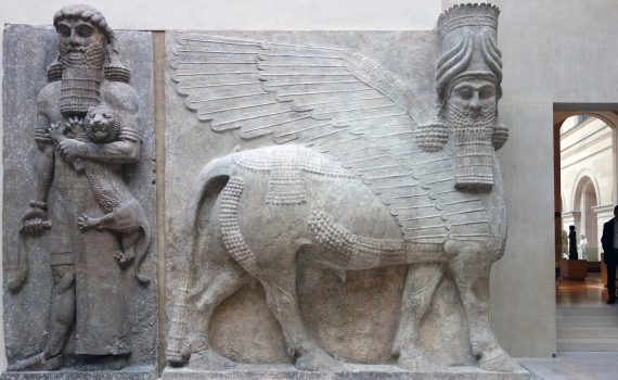 Lamassu from the citadel of Sargon II